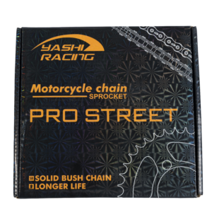 Bộ sên xe máy Yashi Racing PRO STREET – Solid Bush Chain