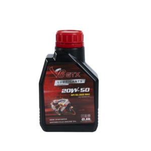 Dầu V6 GTX 4T 20W50 SG – 0.8L