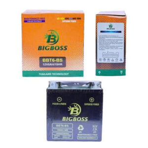 BBT6-Ắc quy 12V6A BIGBOSS (cao)