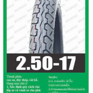 Lốp Xe Máy BIGBOSS 2.50-17 TT-008